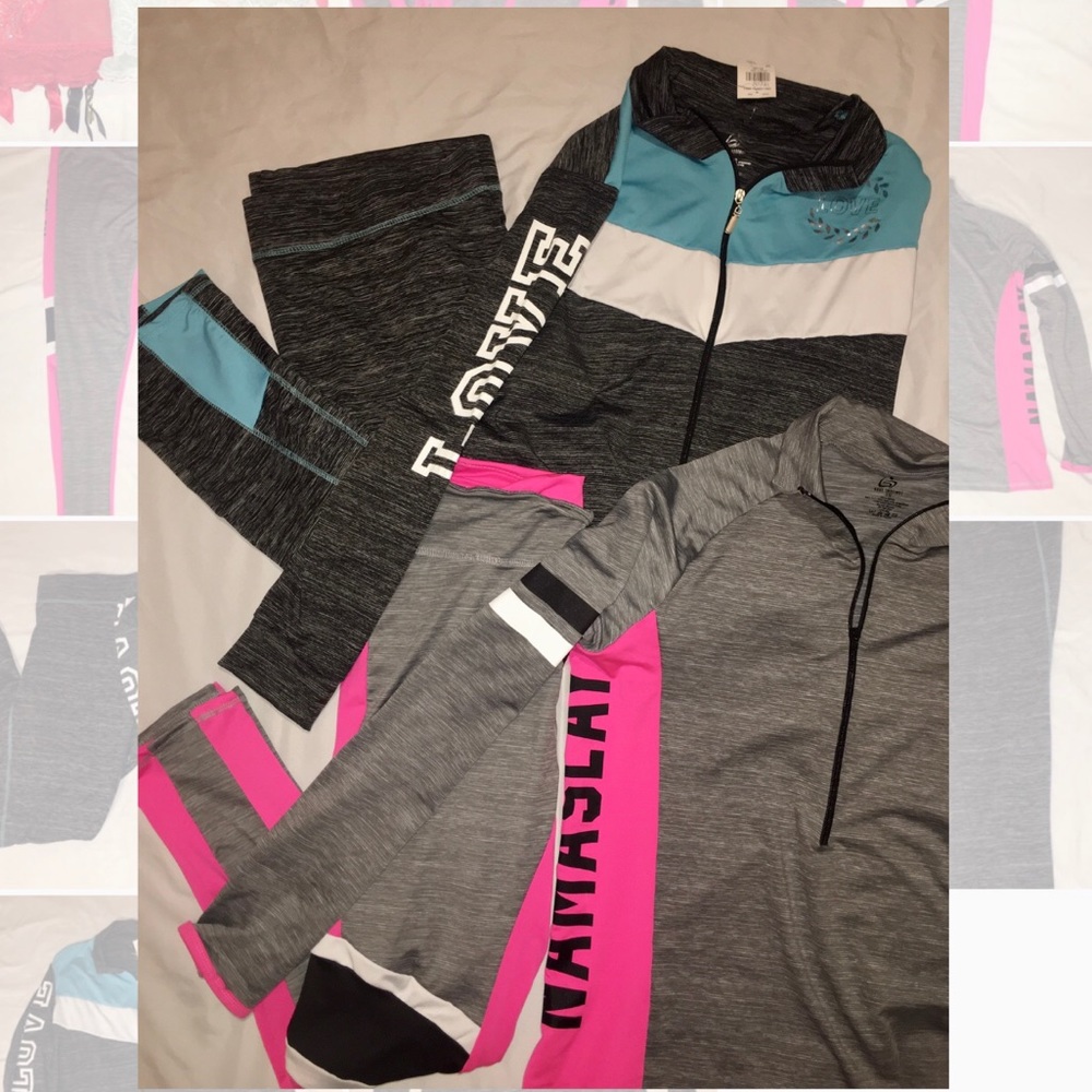 2 Sets of Plus Sized Workout Clothes